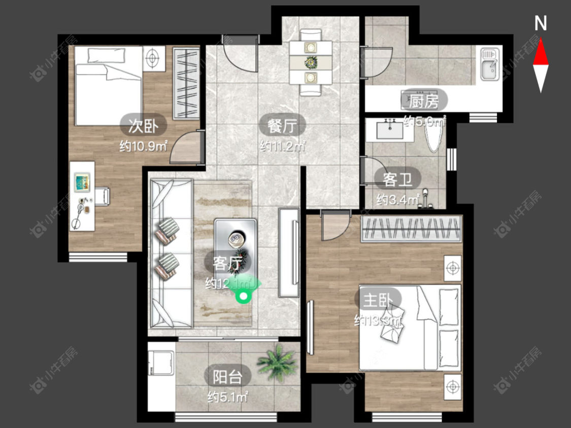 公园壹号四期房源 常州公园壹号四期在售二手房源_小牛看房