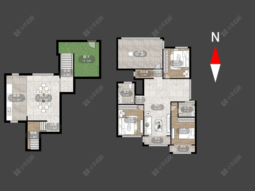 常州习园在售二手房源户型图_小牛看房