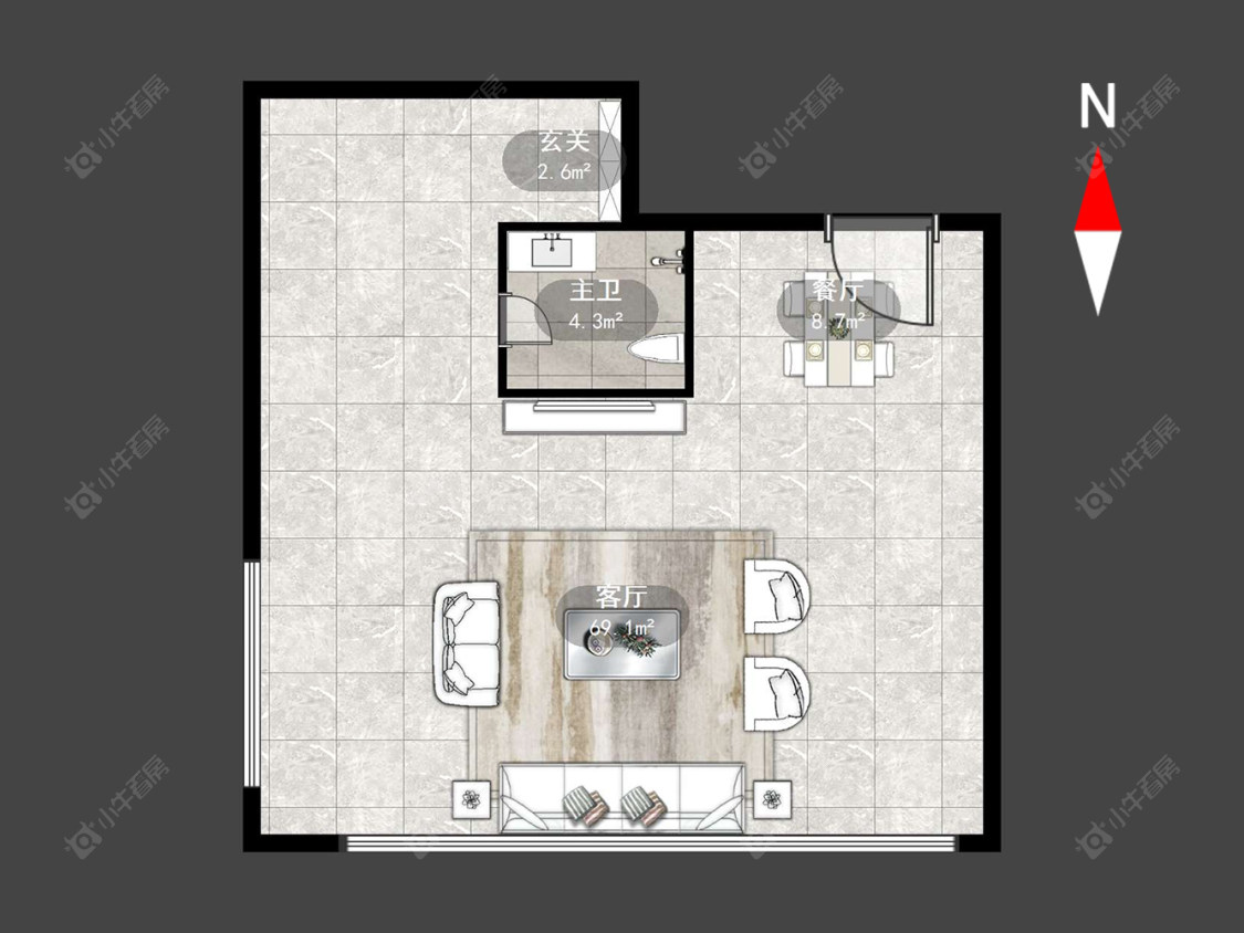 碧桂园金科光明府房源户型图 常州碧桂园金科光明府在售二手房源户型图_小牛看房