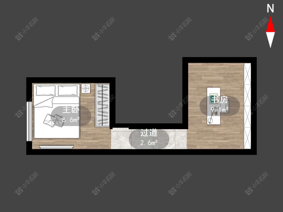 常州公园路在售二手房源户型图_小牛看房