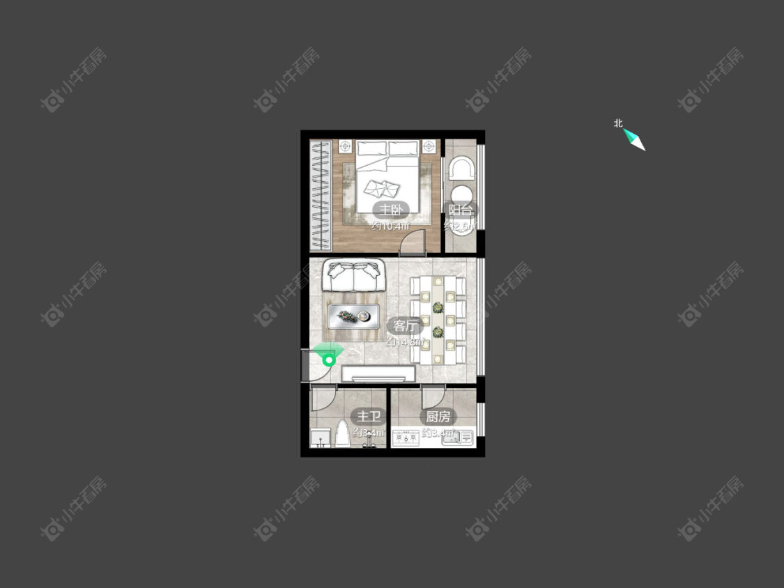 常州青山湾南区在售二手房房源户型图_小牛看房