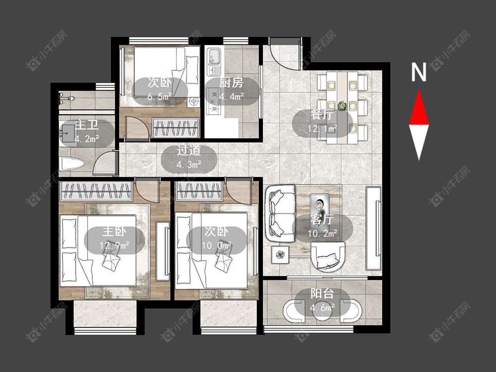 常州招商花园城在售二手房_小牛看房