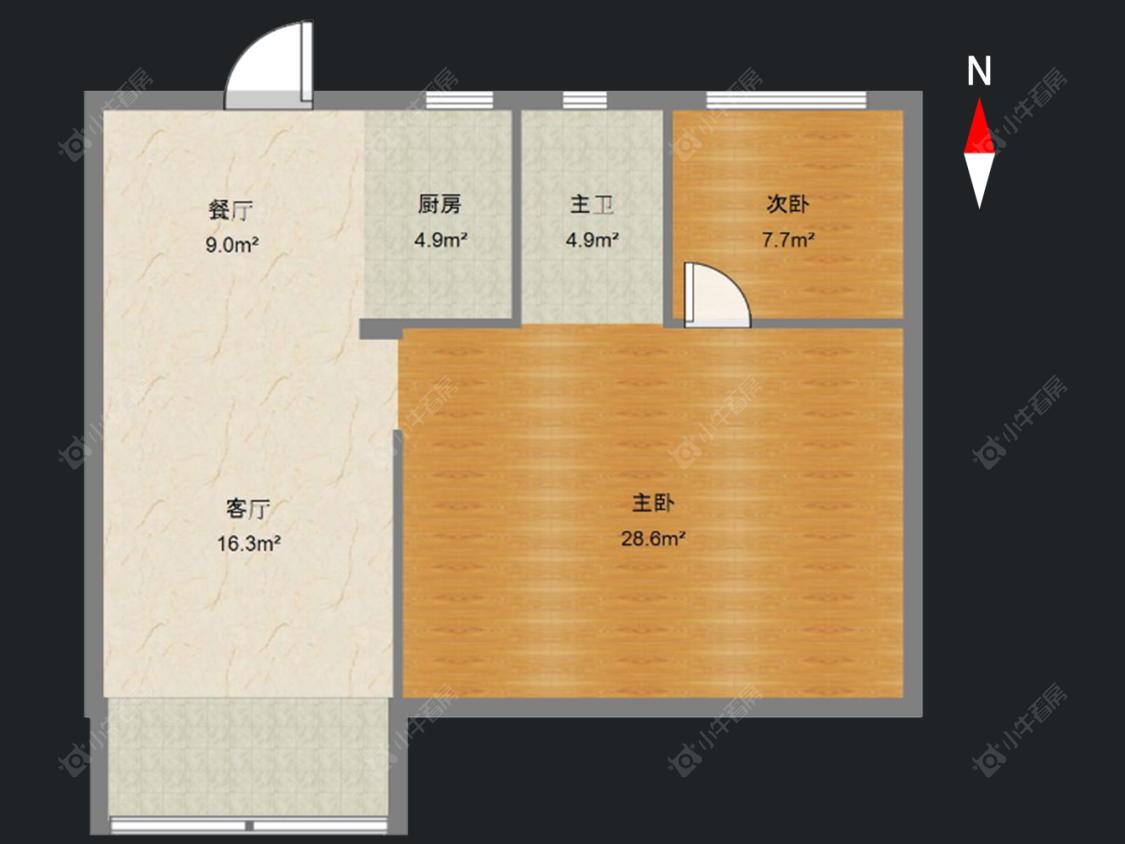 龙湖龙誉城四期房源户型图 常州龙湖龙誉城四期在售二手房源户型图_小牛看房