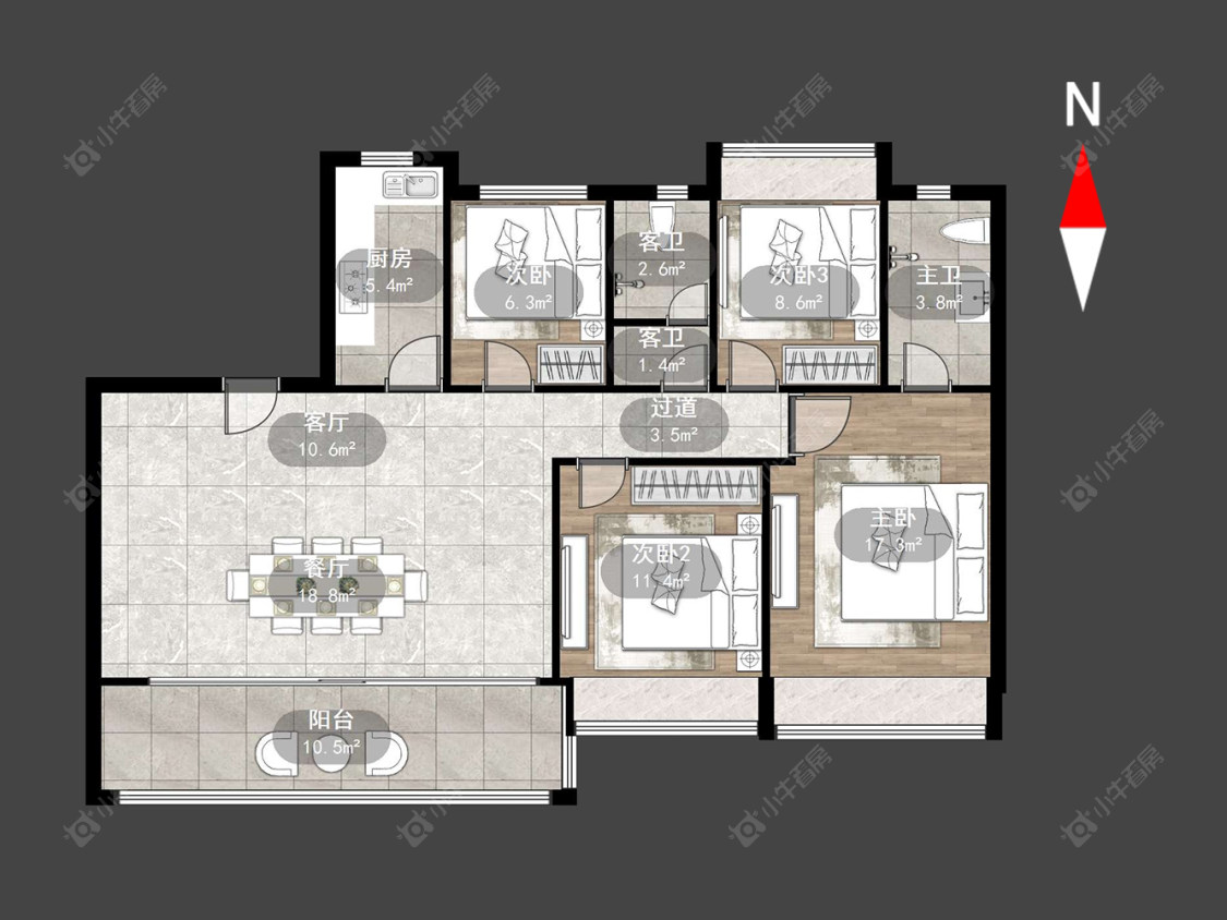碧桂园碧玥和鸣房源户型图 常州碧桂园碧玥和鸣在售二手房源户型图_小牛看房