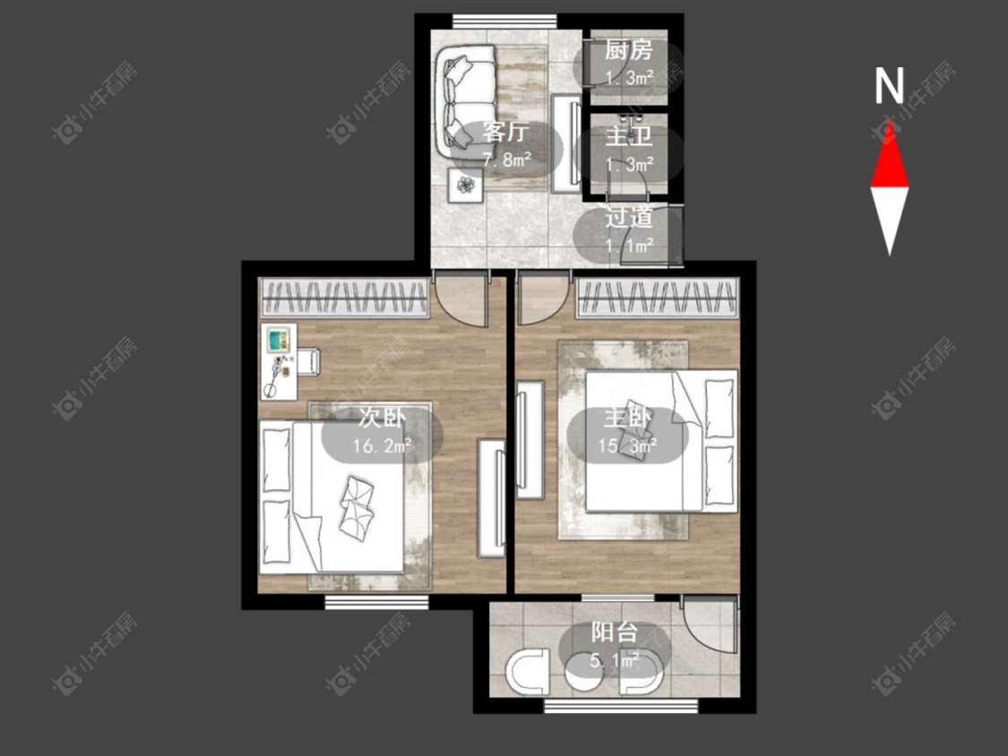 冶金新村房源户型图 常州冶金新村在售二手房源户型图_小牛看房