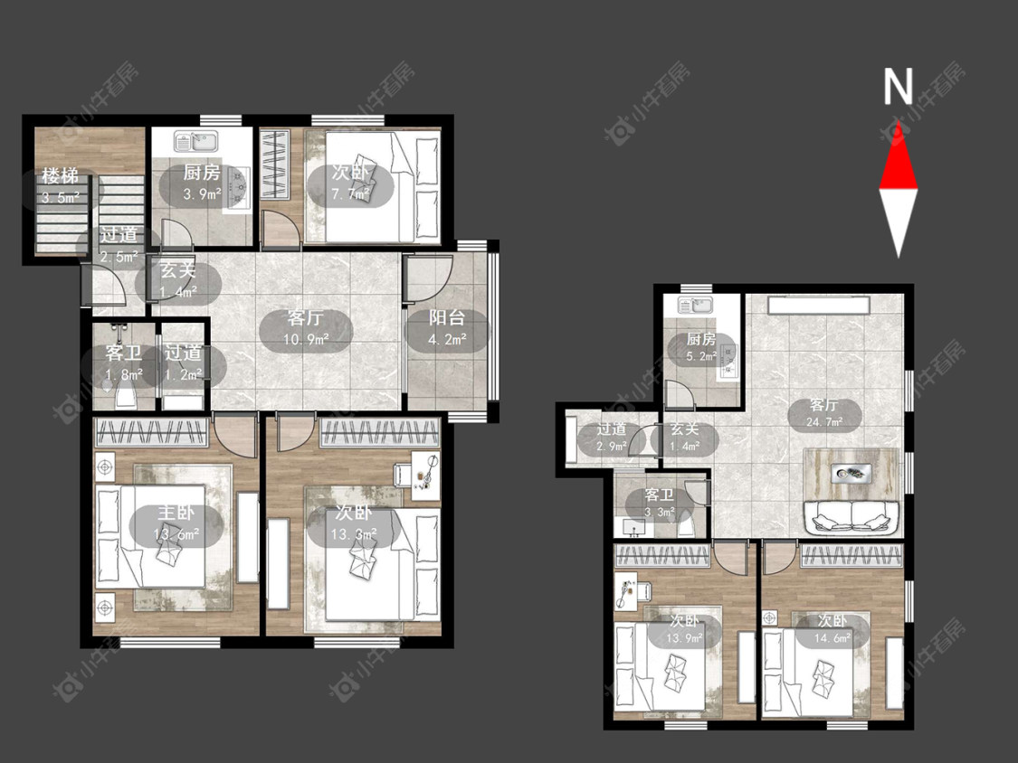 常州白云新村在售二手房源户型图_小牛看房