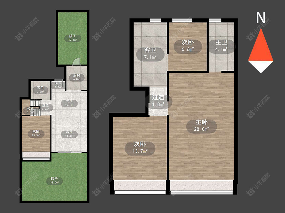 碧桂园浅水湾房源户型图 常州碧桂园浅水湾在售二手房源户型图_小牛看房