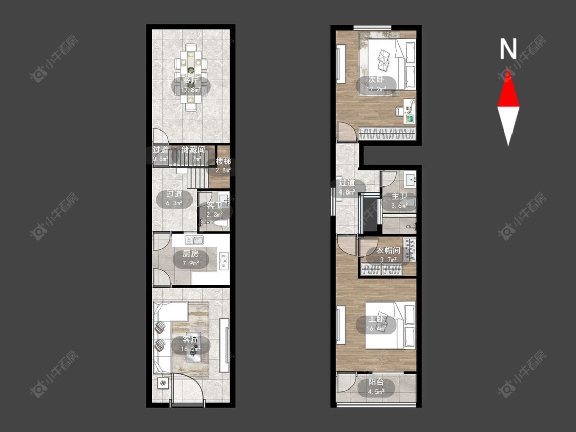 阳湖南村房源户型图 常州阳湖南村在售二手房源户型图_小牛看房