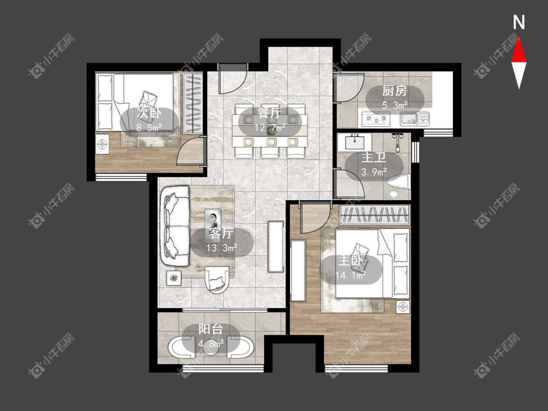常州新城香溢澜桥一期在租房源_小牛看房