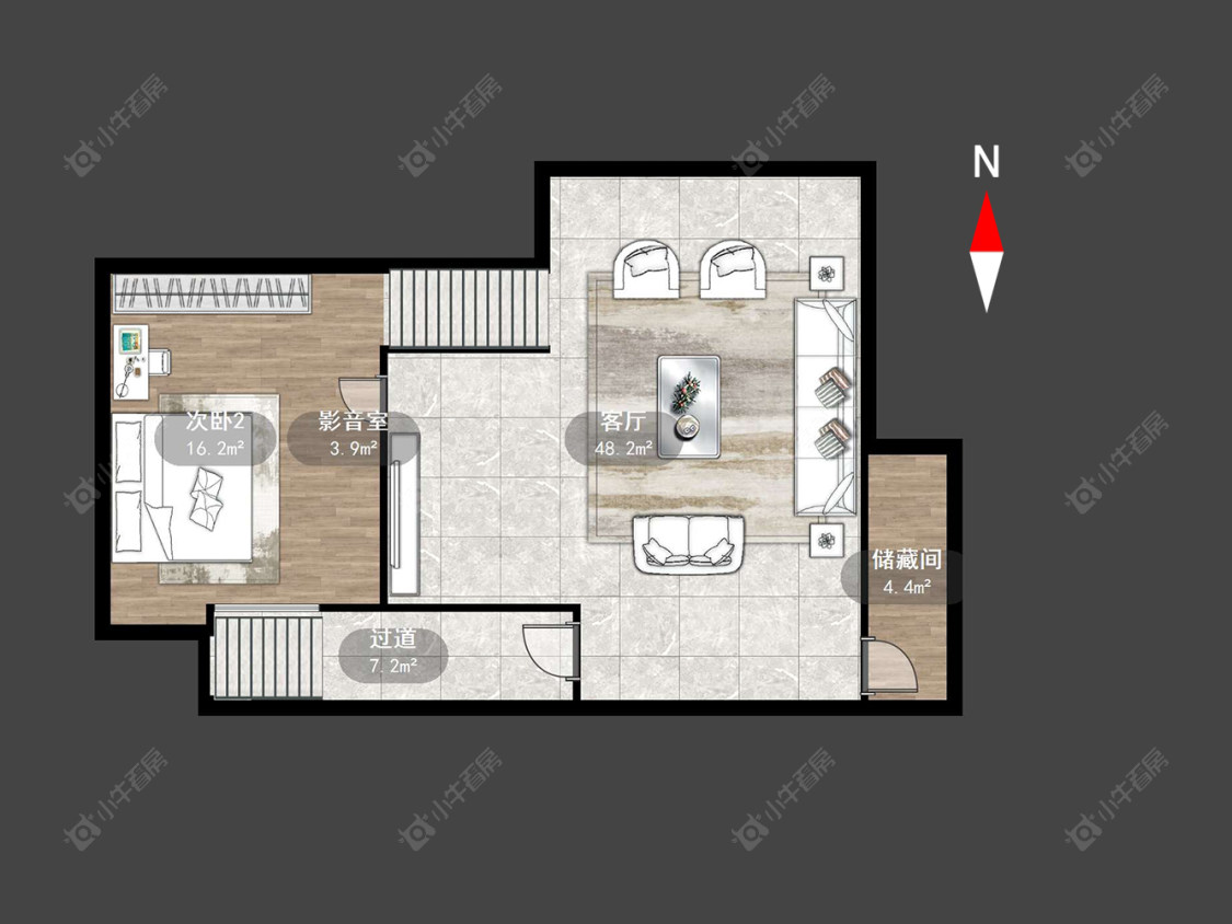 常州绿都万和城二区在售二手房源户型图_小牛看房