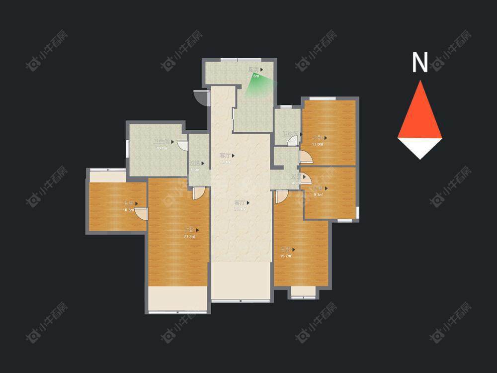 绿地峰云汇房源户型图 常州绿地峰云汇在售二手房源户型图_小牛看房