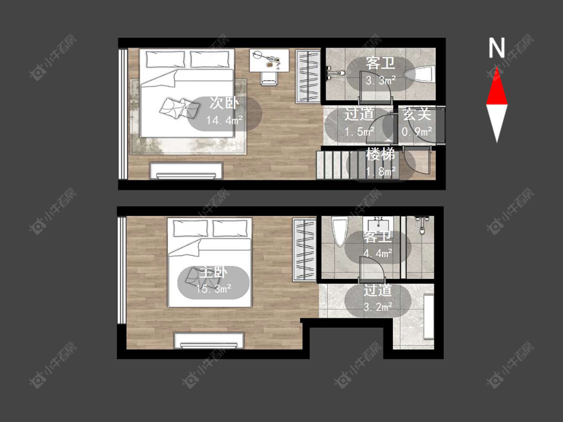 常州山外有山在售二手房源户型图_小牛看房