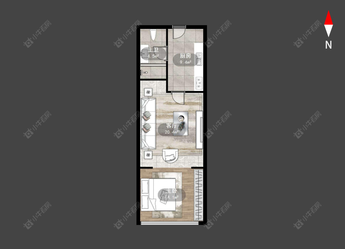 常州安邸·N3在售二手房源户型图_小牛看房