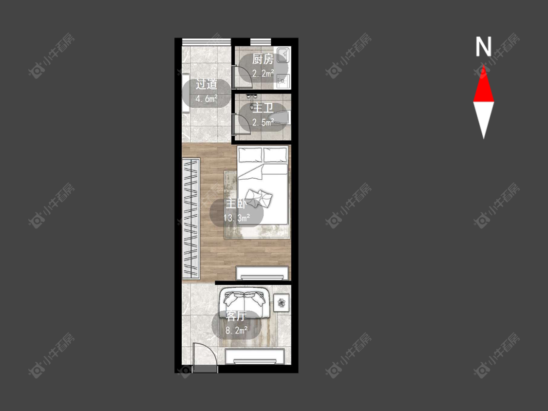 常州康郡在售二手房源户型图_小牛看房