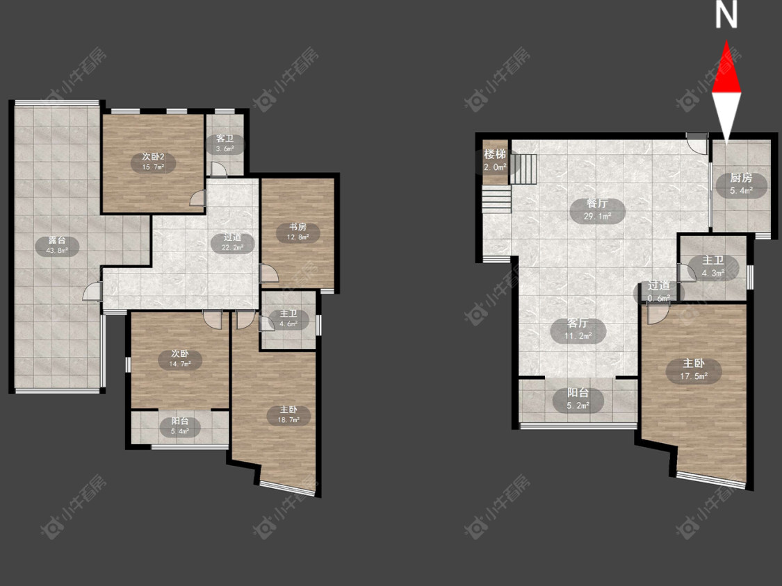 常州名桂坊在售二手房源户型图_小牛看房