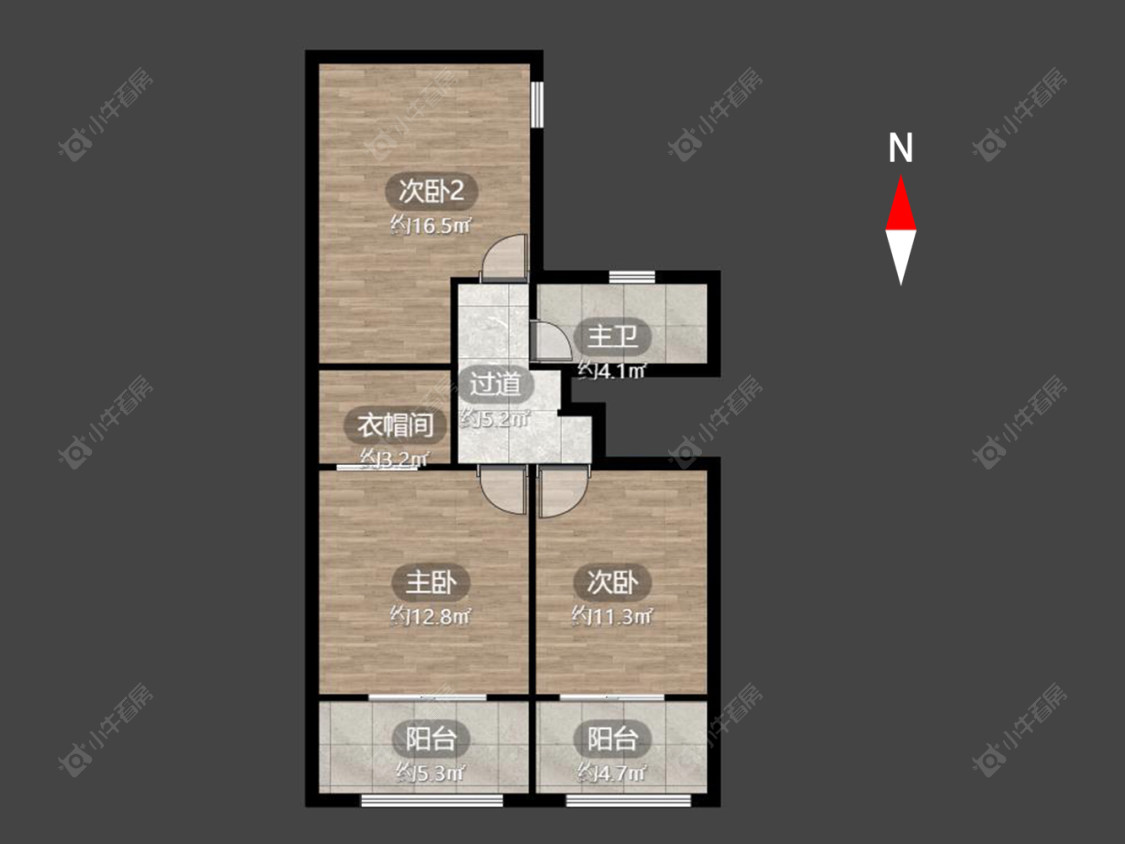 常州龙湖春江天玺在售二手房源户型图_小牛看房