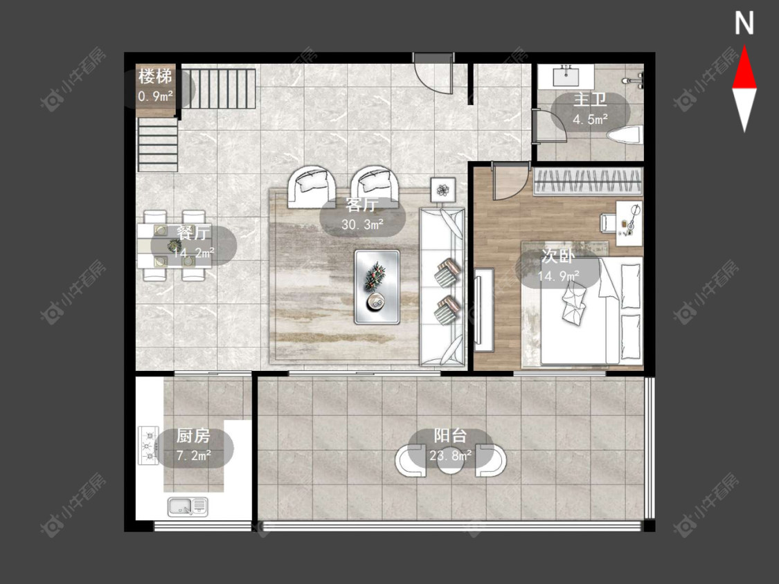 荷花池公寓西区房源户型图 常州荷花池公寓西区在售二手房源户型图_小牛看房