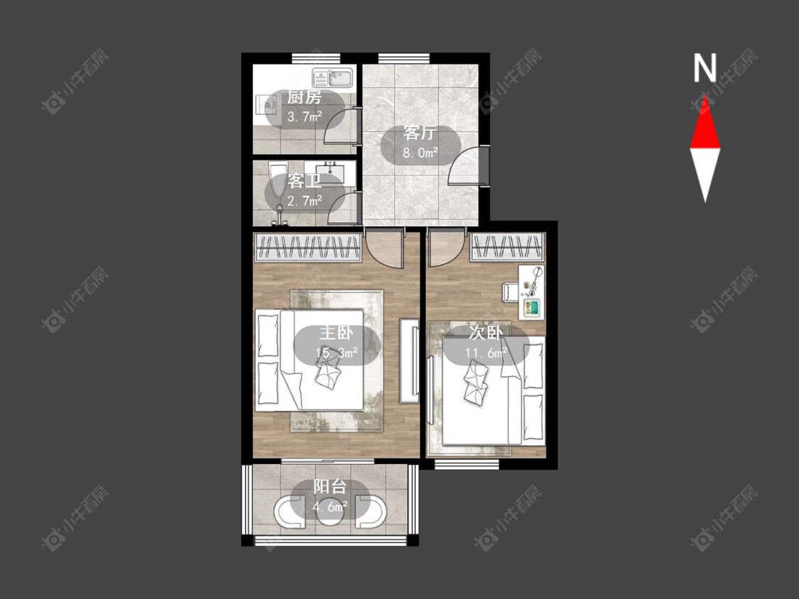 勤业一二三村房源户型图 常州勤业一二三村在售二手房源户型图_小牛看房