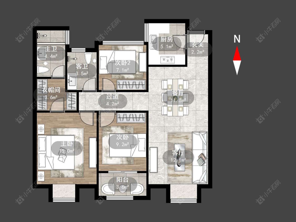 常州金地格林郡在售二手房_小牛看房