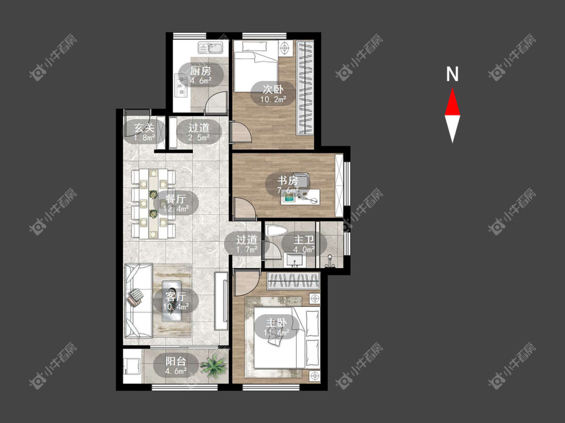 常州绿地世纪城三期在租房源_小牛看房