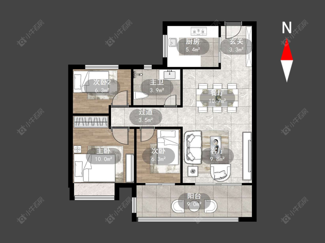 常州碧桂园壹号天禧在售二手房源户型图_小牛看房
