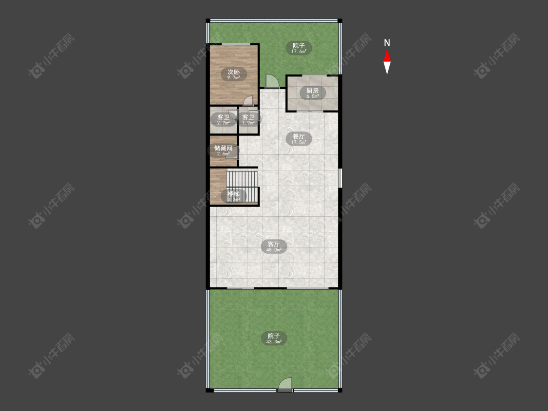 常州中梁金坛壹号院在售二手房源户型图_小牛看房