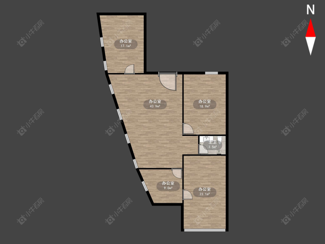 常州兰洋大厦在售二手房源户型图_小牛看房