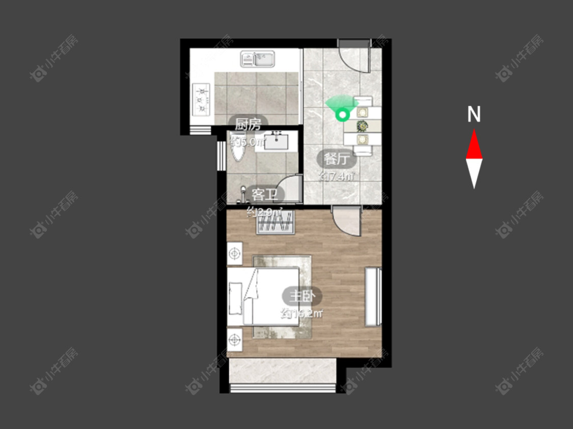 常州盛世名门在售二手房源户型图_小牛看房