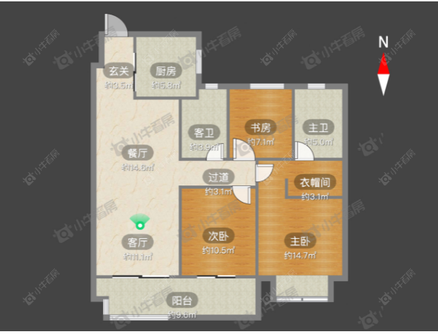 新城樾隽中央房源 常州新城樾隽中央在租房源_小牛看房