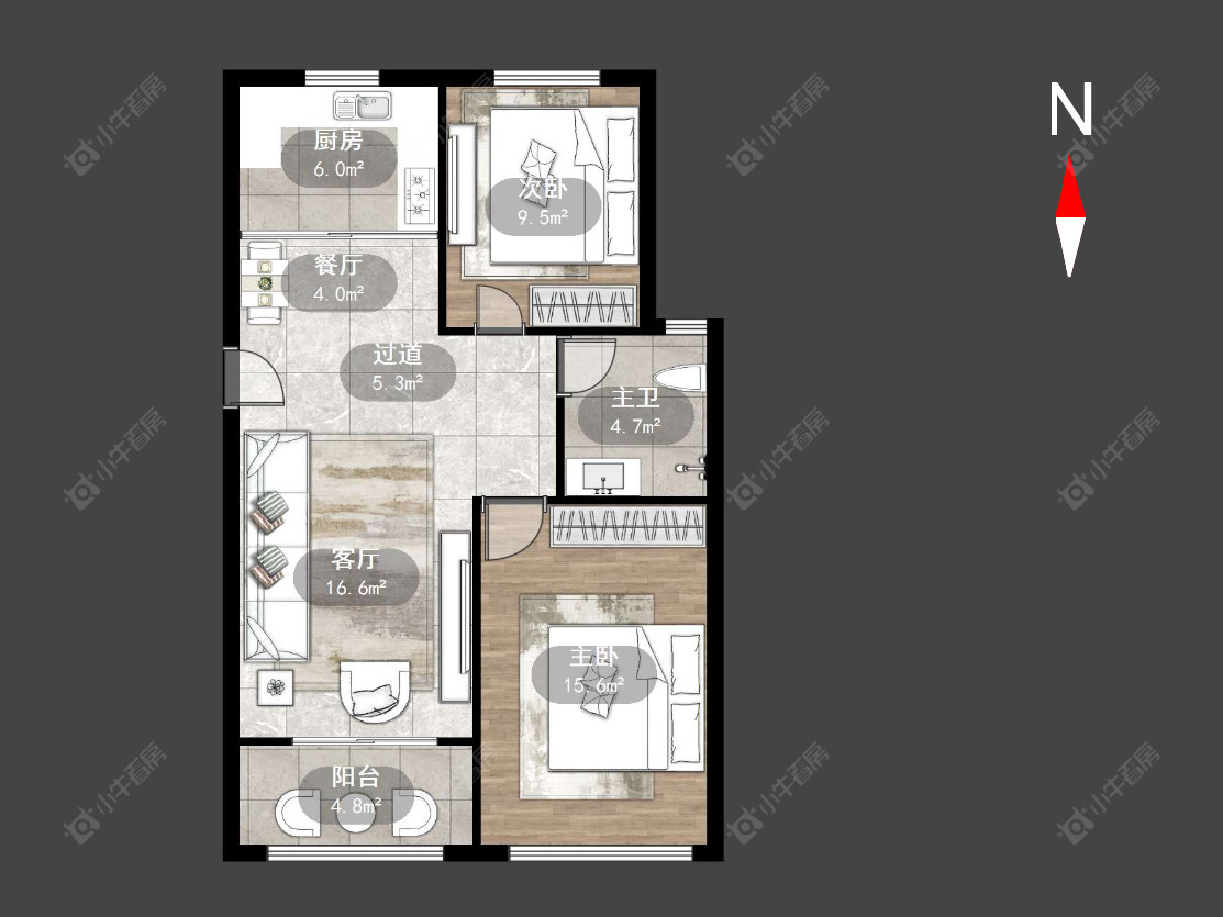清溪人家房源户型图 常州清溪人家在售二手房源户型图_小牛看房