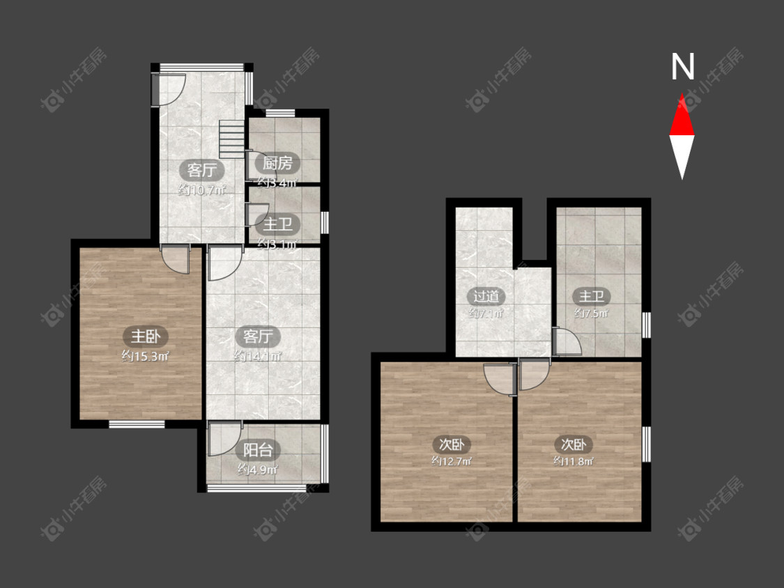 朝阳三村房源户型图 常州朝阳三村在售二手房源户型图_小牛看房