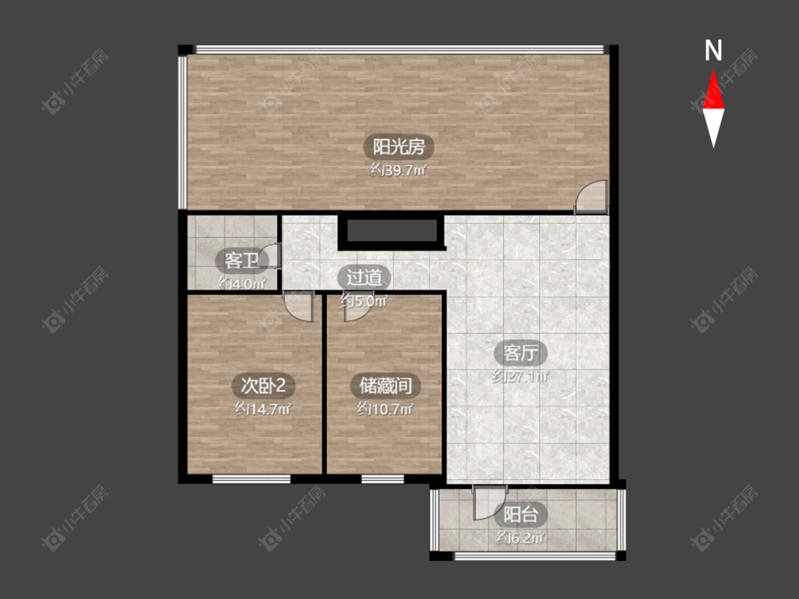 常州紫荆苑(钟楼)在售二手房源户型图_小牛看房
