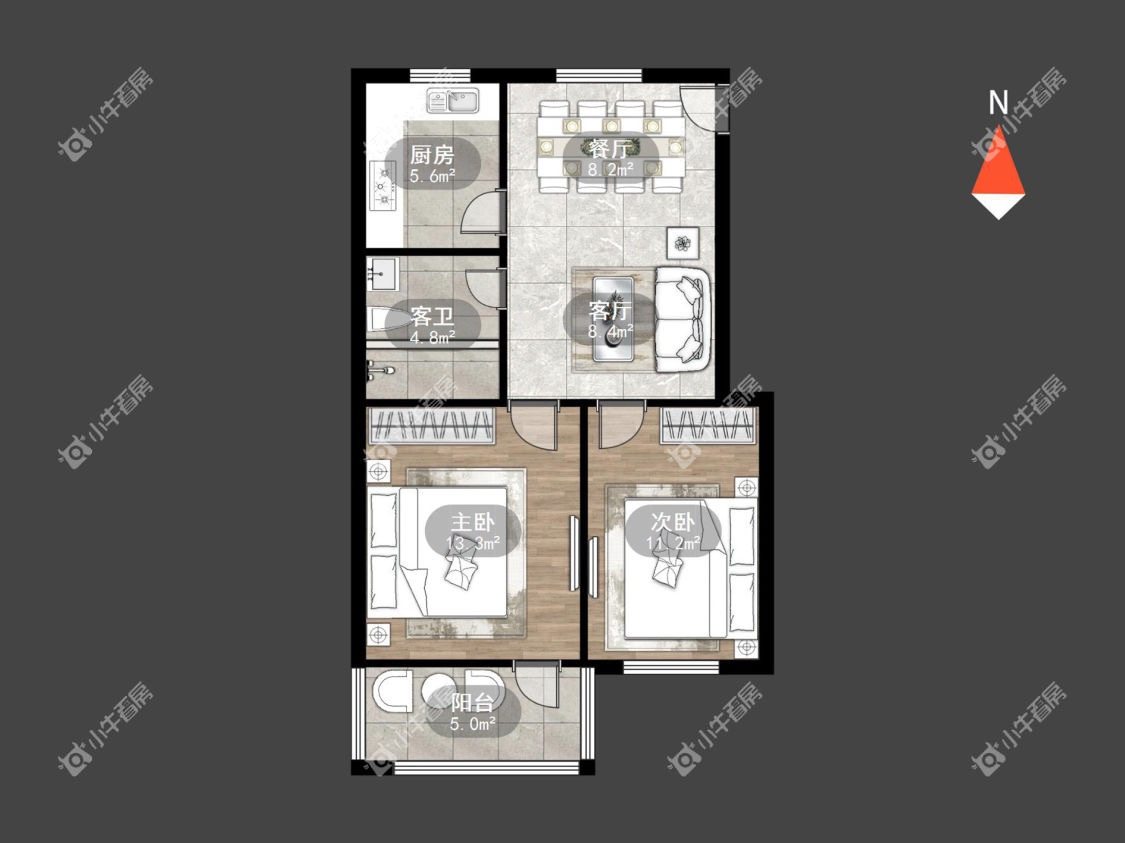 东庄阳湖小区房源室内图 常州东庄阳湖小区在租房源室内图_小牛看房