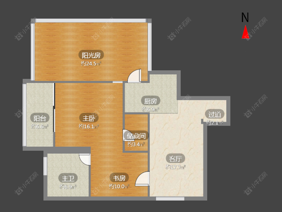 天安花园房源户型图 常州天安花园在售二手房源户型图_小牛看房
