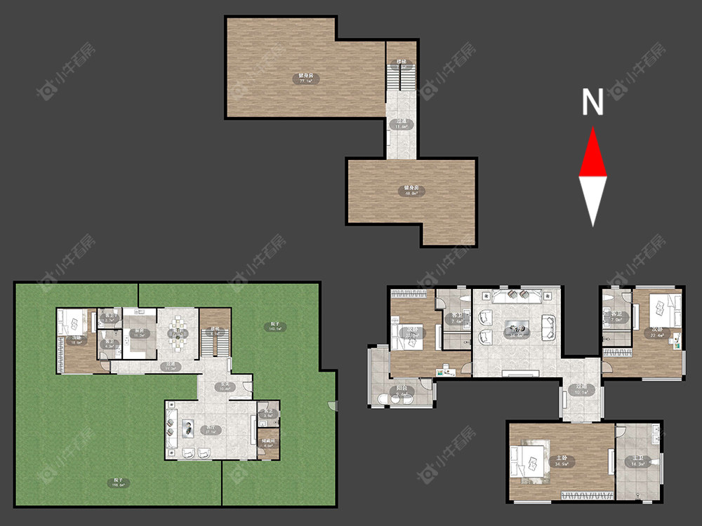 常州湖畔春秋在售二手房源户型图_小牛看房