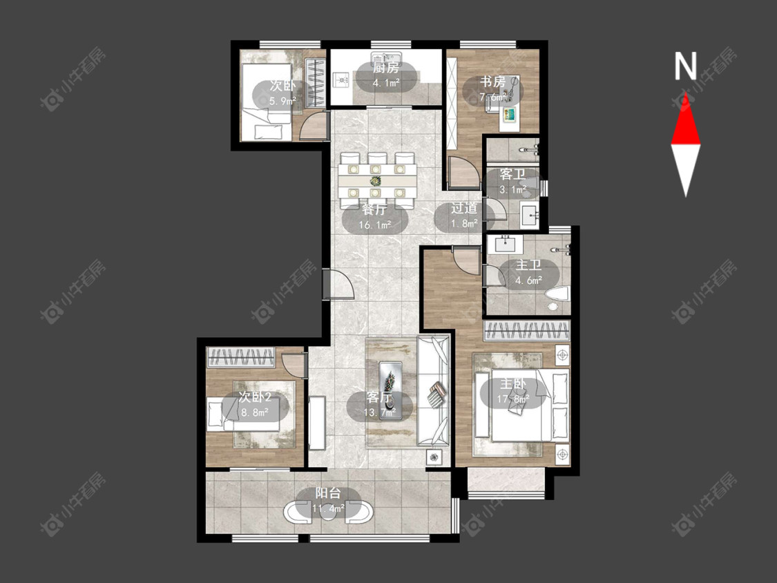 碧桂园壹号天禧房源户型图 常州碧桂园壹号天禧在售二手房源户型图_小牛看房