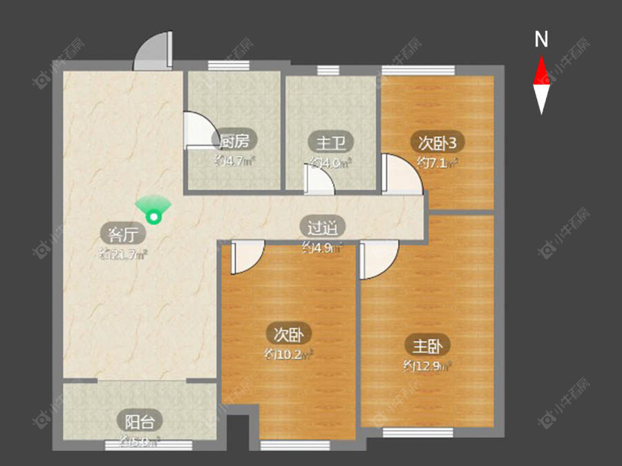 常州路劲城市主场在售二手房源_小牛看房