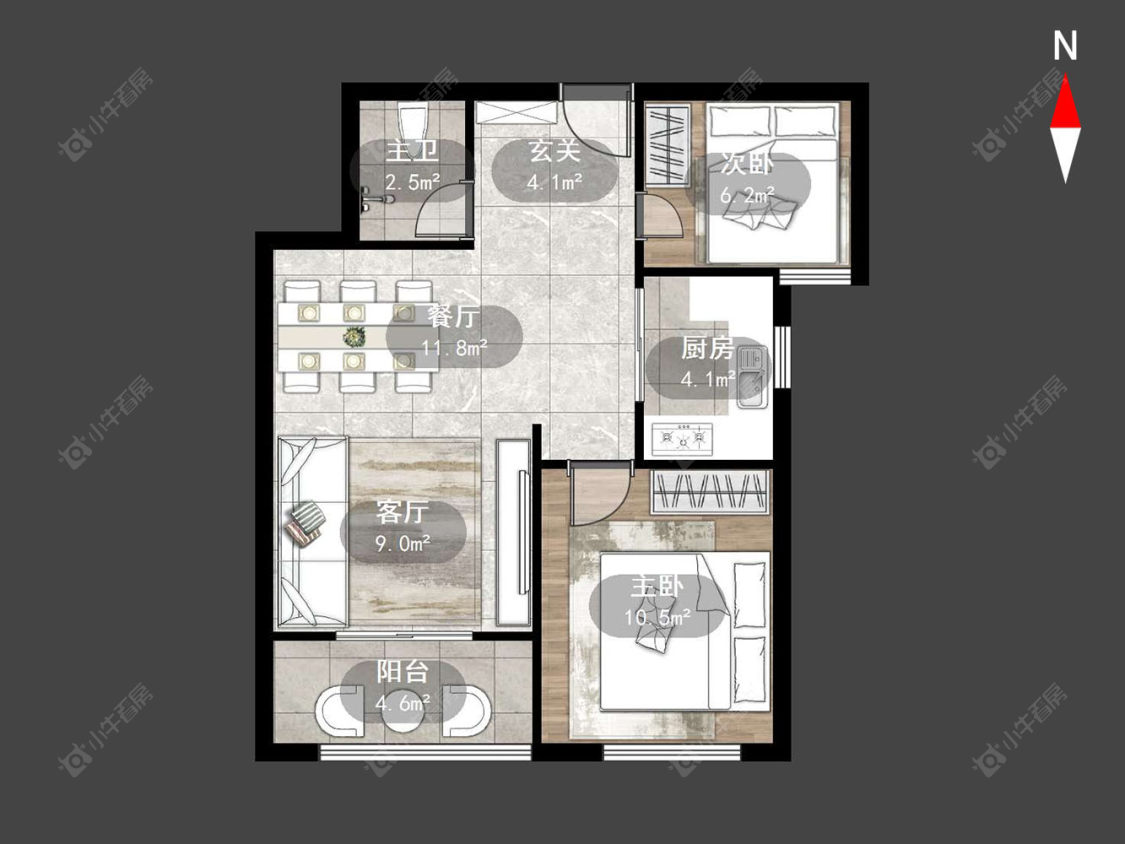 泰盈八千里房源户型图 常州泰盈八千里在售二手房源户型图_小牛看房