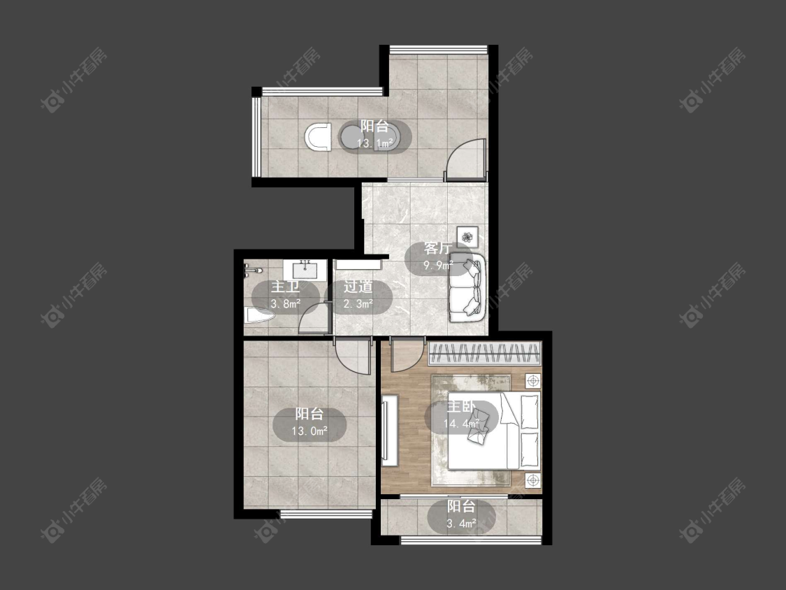 丹阳江南人家在售二手房源户型图_小牛看房