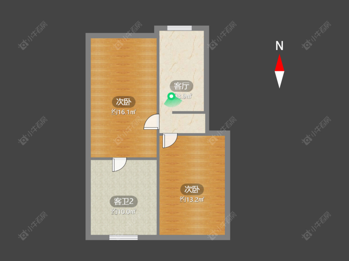 常州飞龙东路在售二手房源户型图_小牛看房