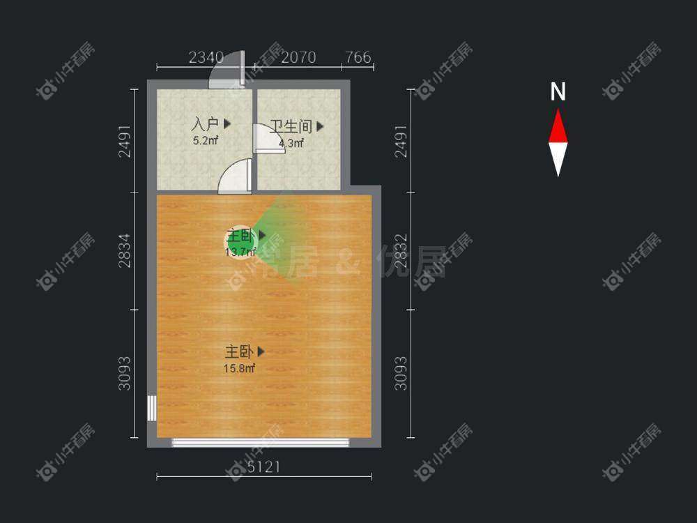 常州澳新风情街公寓租房_澳新风情街公寓1室1厅房源出租