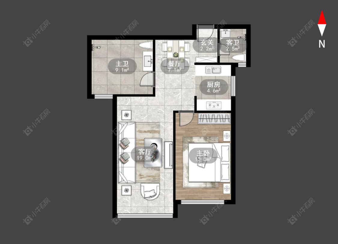 常州天顺御和苑在售二手房源户型图_小牛看房