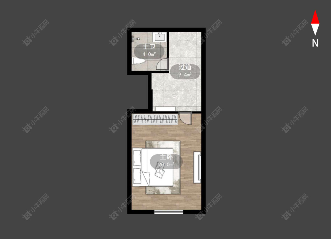 常州江南经典花园在售二手房源户型图_小牛看房