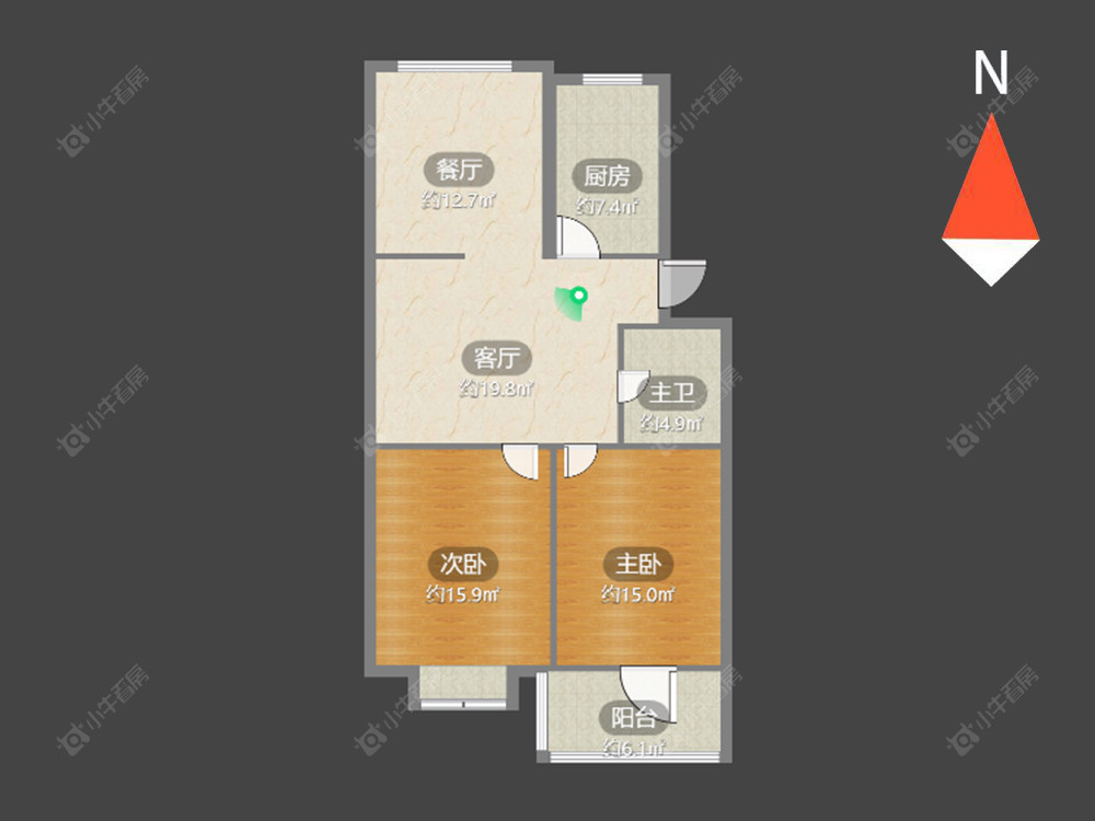 常州玉兰苑在售二手房房源户型图_小牛看房