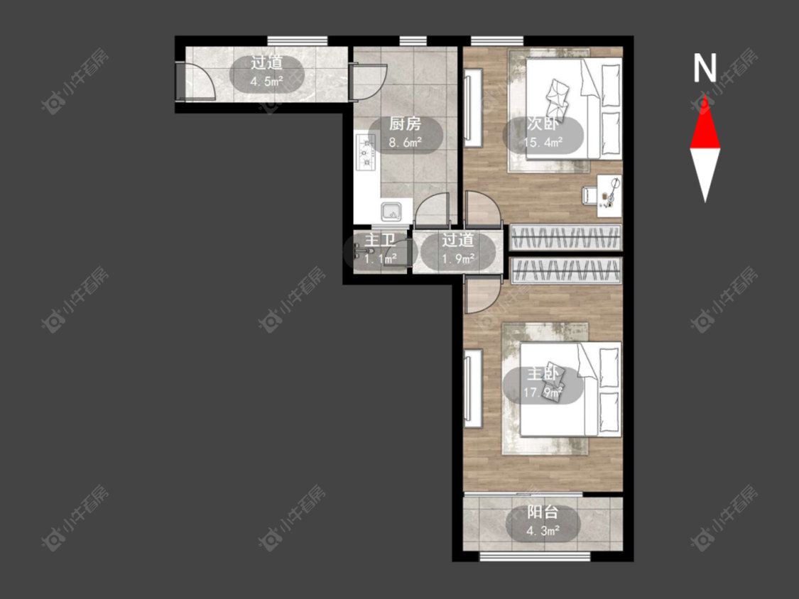 冶金新村房源户型图 常州冶金新村在售二手房源户型图_小牛看房