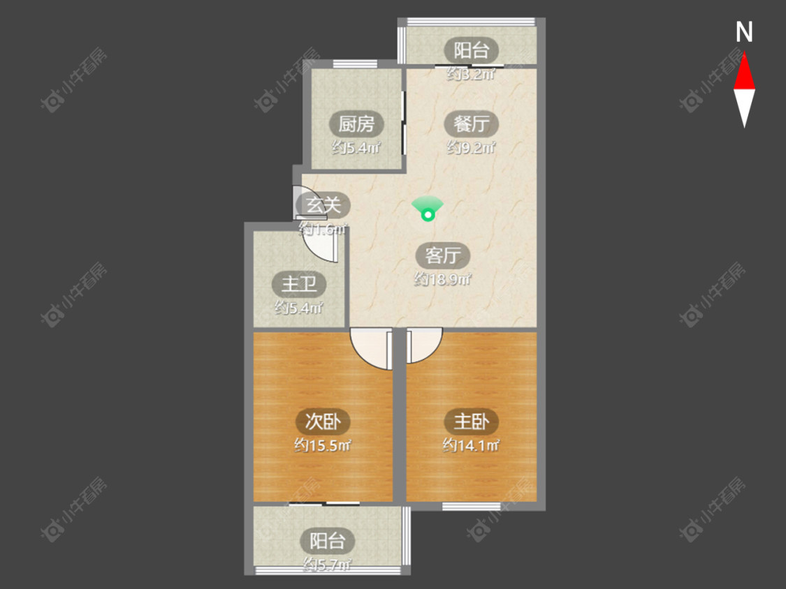 常州工房南区在售二手房源户型图_小牛看房