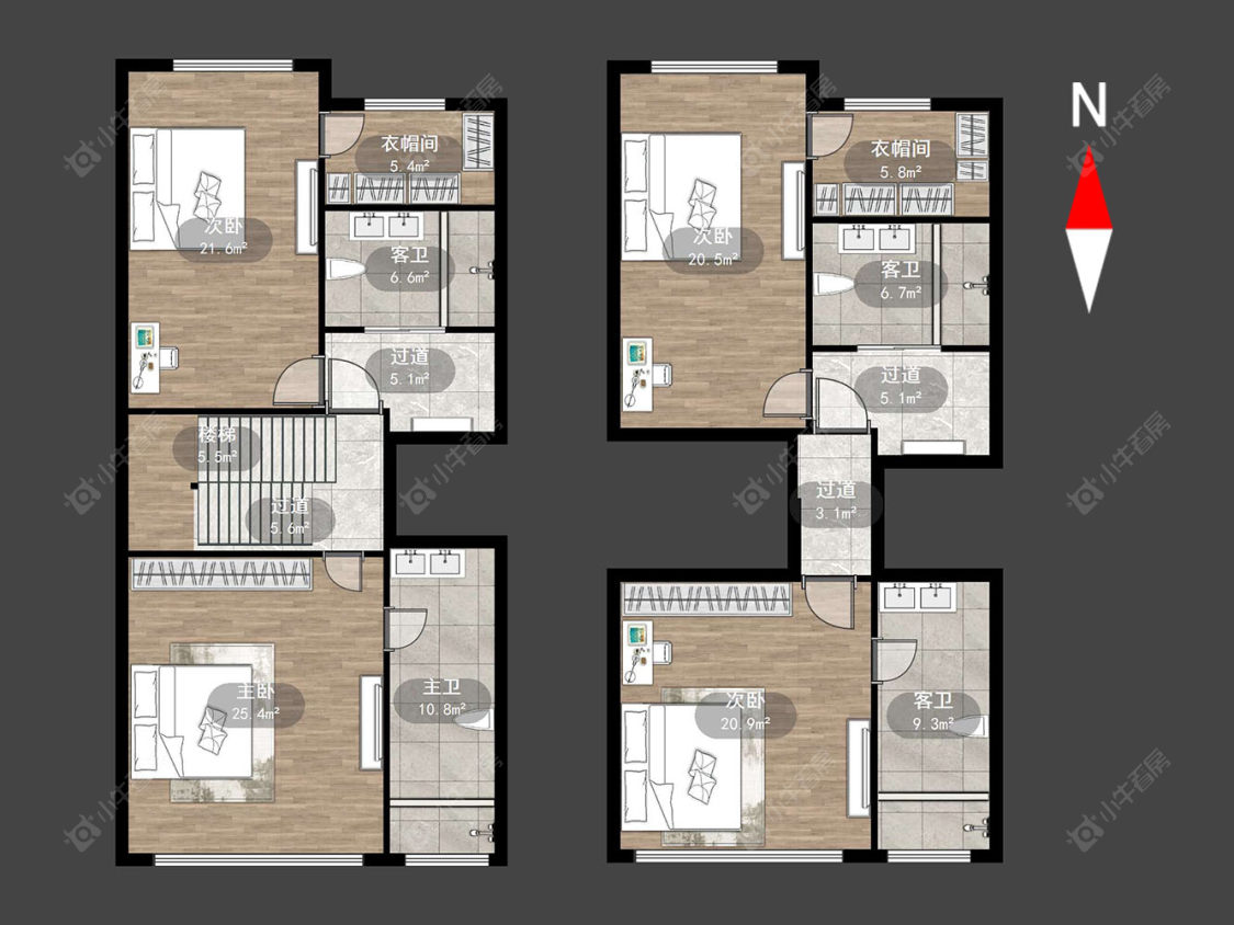 常州波士别馆在售二手房源户型图_小牛看房