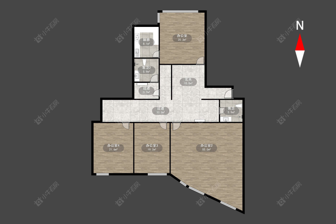 常州兰新大厦在售二手房源户型图_小牛看房