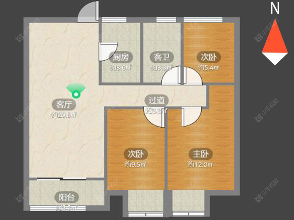 万科城房源户型图 常州万科城在售二手房源户型图_小牛看房