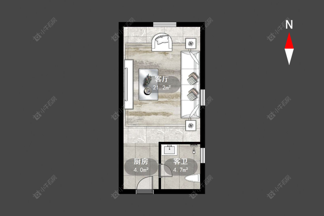 武进万达广场房源户型图 常州武进万达广场在售二手房源户型图_小牛看房